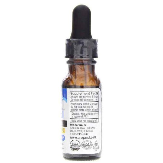 Oil of Wild Oregano Oreganol Super Strength Liquid, NAHS